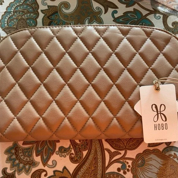 HOBO Cole Quilted Leather Clutch - Picture 2 of 6